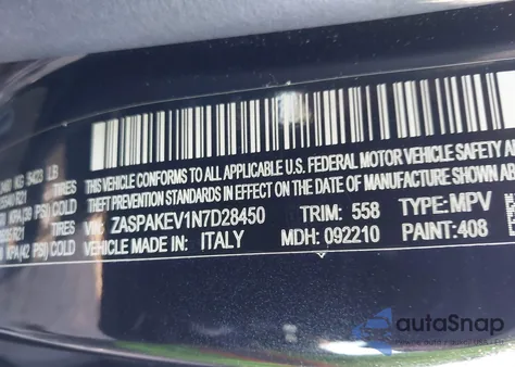 2022 Alfa Romeo Stelvio Quadrifoglio Awd from USA, damaged, VIN ZASPAKEV1N7D28450